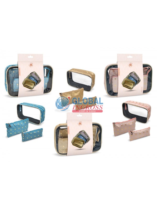 BEAUTY CASE 3pz COL.ASS.