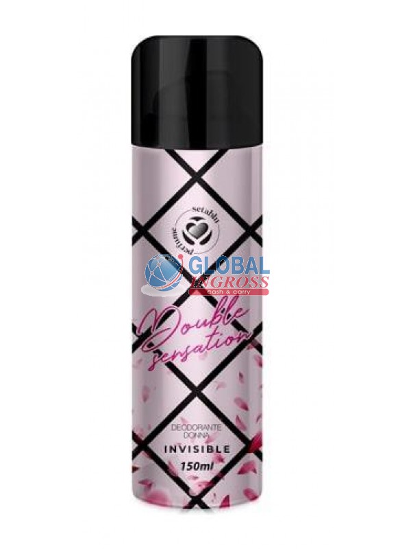 DEODORANTE DONNA 150ml DOUBLE SENSATION new
