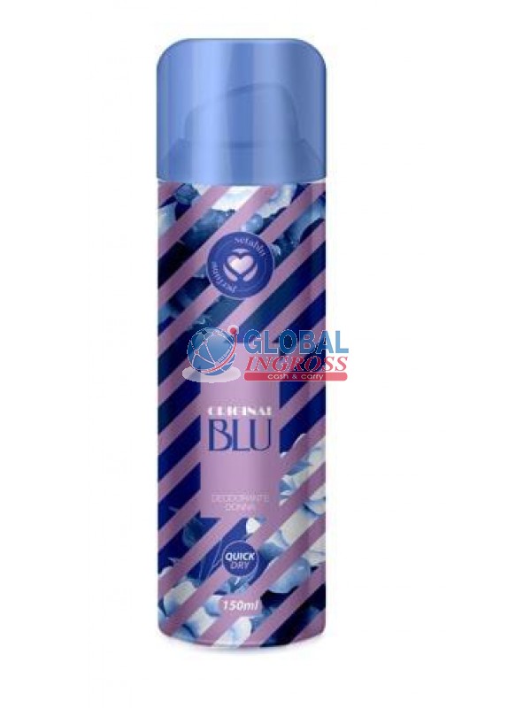 DEODORANTE DONNA 150ml ORIGINAL BLUE new