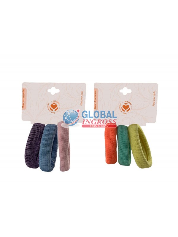 ELASTICI 3pz COLORATI