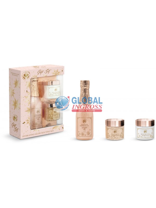 SET 3pz SHOWERGEL BURROCORPO SALI