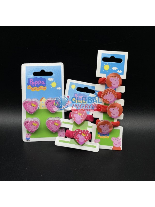 PEPPA PIG FERMAGLI ASS.