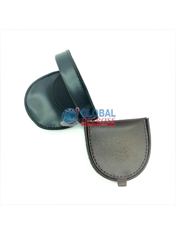 BORSELLINO P/MONETE OVALE SIMILPELLE