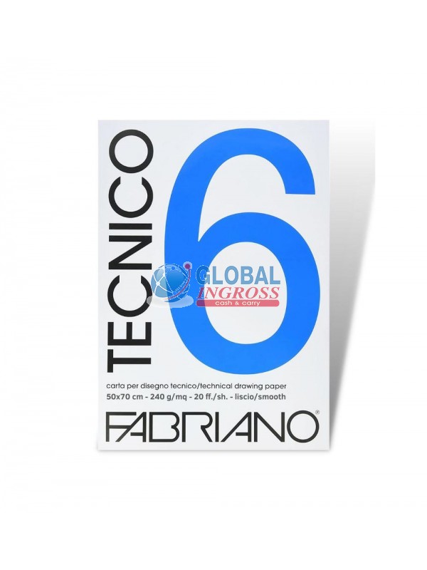ALBUM F6 TECNICO 50x70 LISCIO 240gr 20ff
