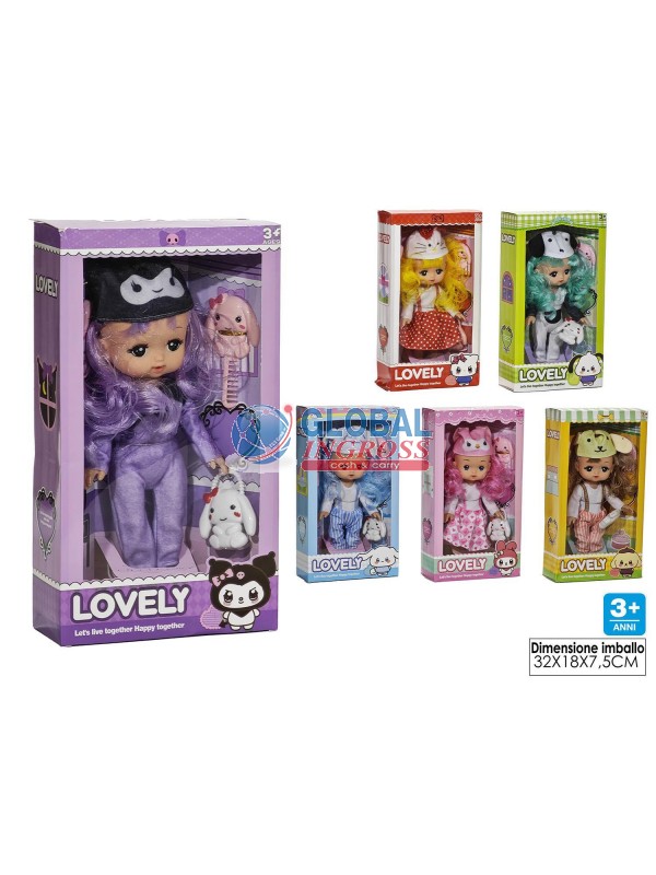 BAMBOLA LOVELY C/ACCESSORI