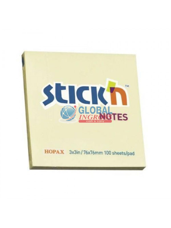 ***MEMO 76x76 GIALLO STICK'N