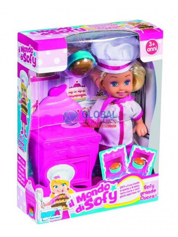 BAMBOLA SOFY GRANDE CUOCA