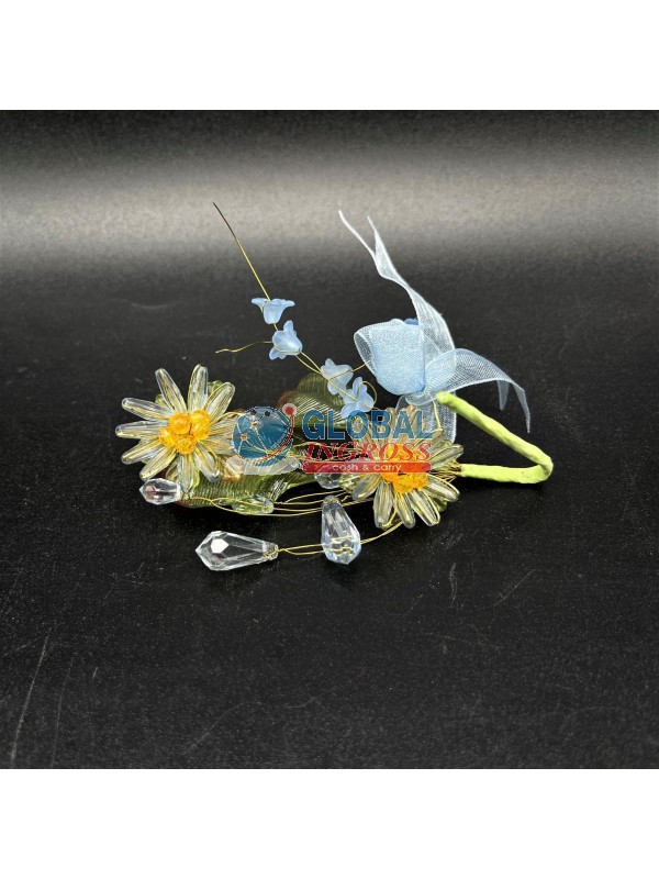 MARGHERITE VETRO AZZURRO MIS.2