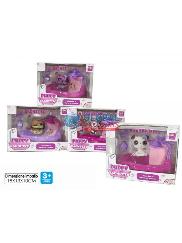 BAGNETTO CAGNOLINO C/ACCESSORI