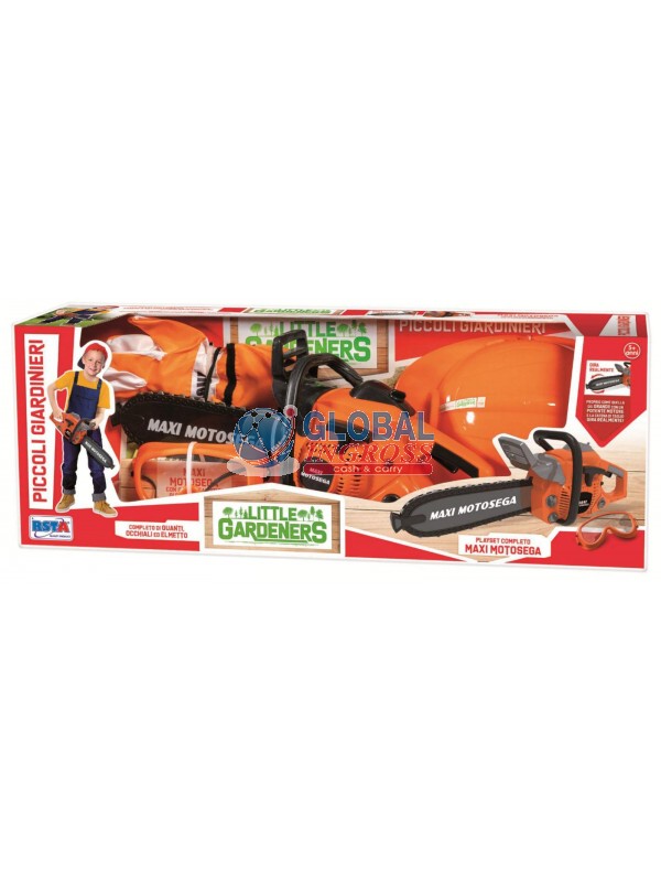 MOTOSEGA C/GUANTI E OCCHIALI