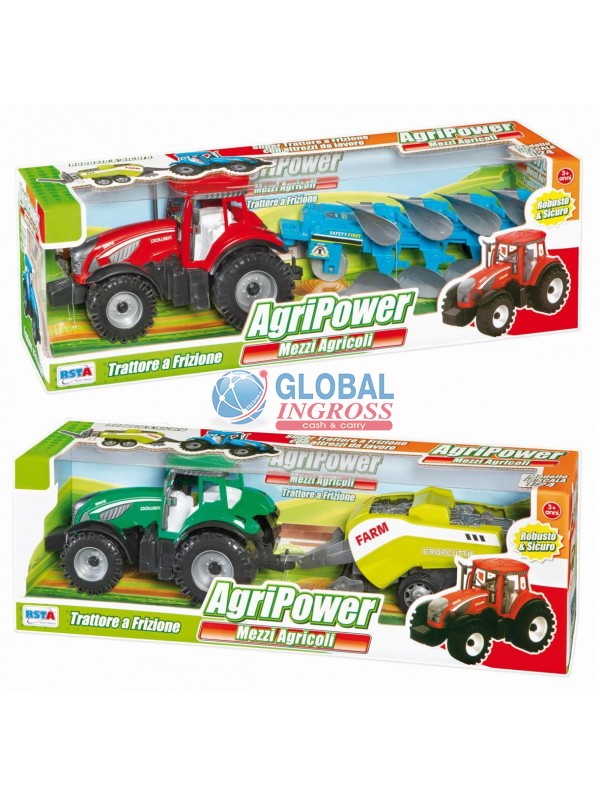 TRATTORE FRIZIONE C/RIMORCHIO 52cm