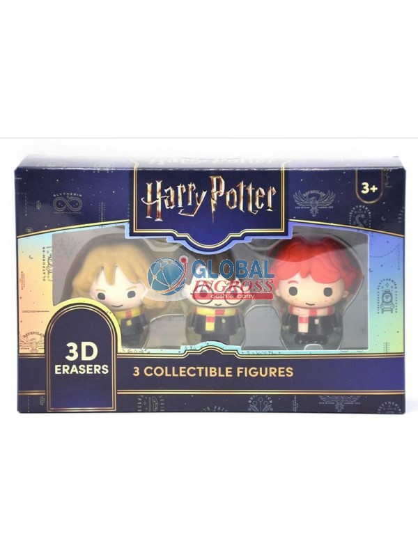 GOMME HARRY POTTER 3D 3pz