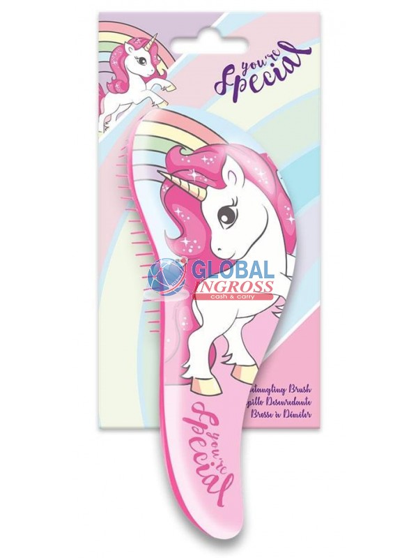 SPAZZOLA CAPELLI UNICORNO