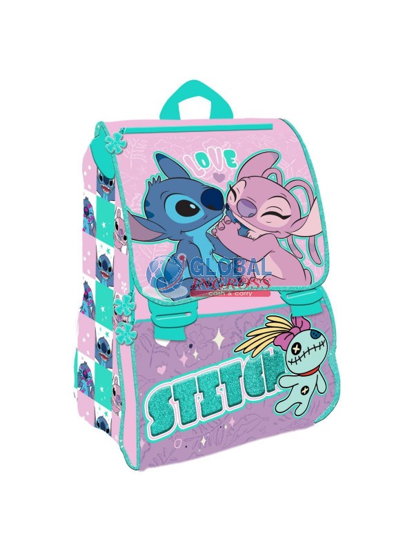 ZAINO STITCH GIRL DELUXE ESTENSIBILE