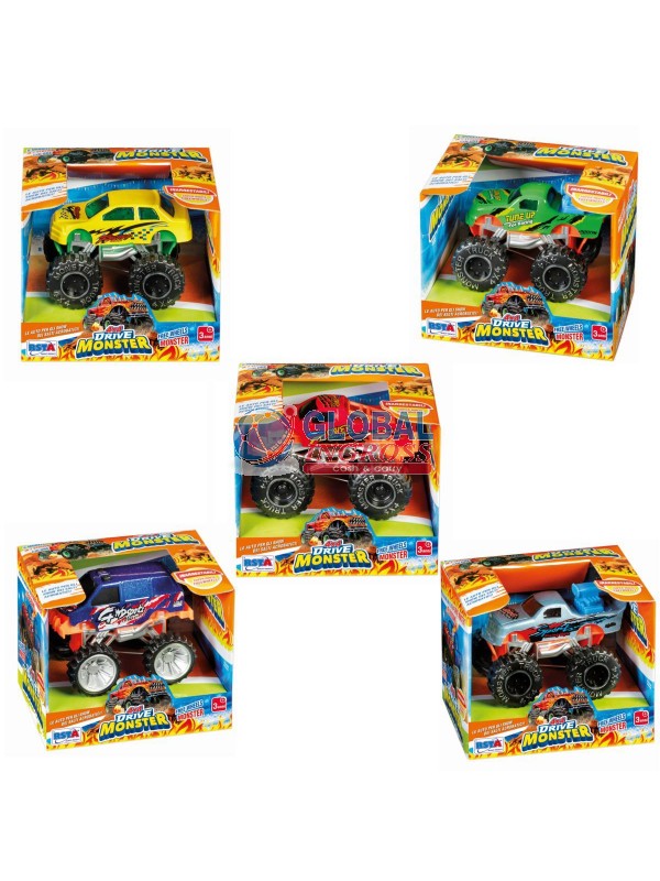 AUTO DIE-CAST DRIVE MONSTER - COLORI ASSORTITI