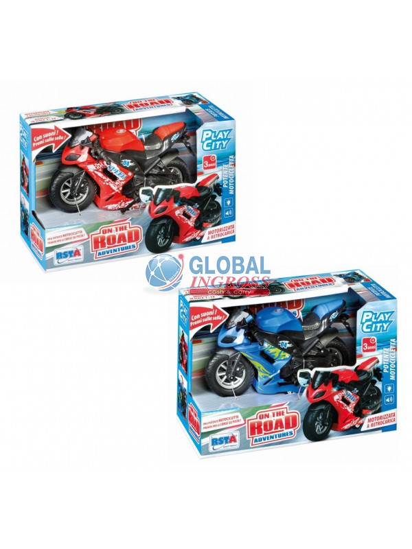 MOTOCICLETTA SUONO E LUCI