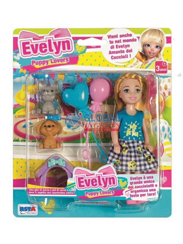 BAMBOLA EVELYN AMICA DEI CUCCIOLI
