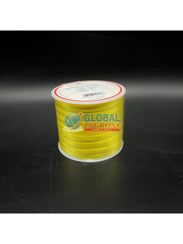 NASTRO RASO 6mm GIALLO 1mt