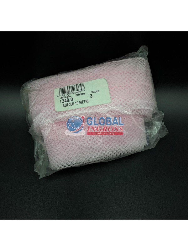 NASTRO TUBOLARE ROSA 10mt