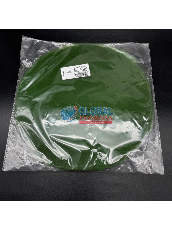 VELETTO TULLE VERDE SMERLATO mis.22 col.17