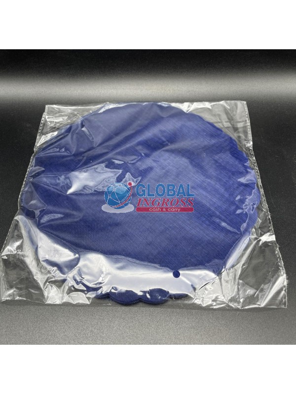 VELETTO TULLE BLU SMERLATO mis.22 col.14