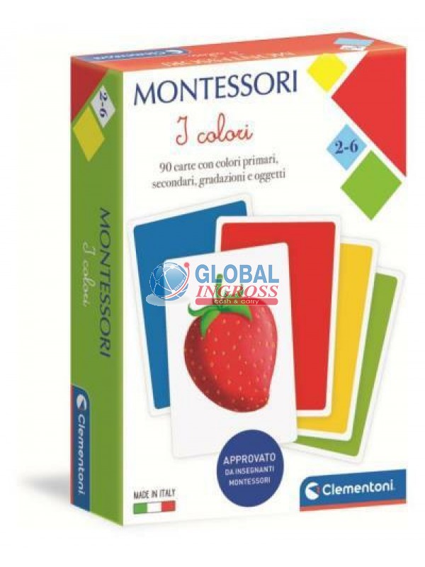 MONTESSORI - CARTE COLORI