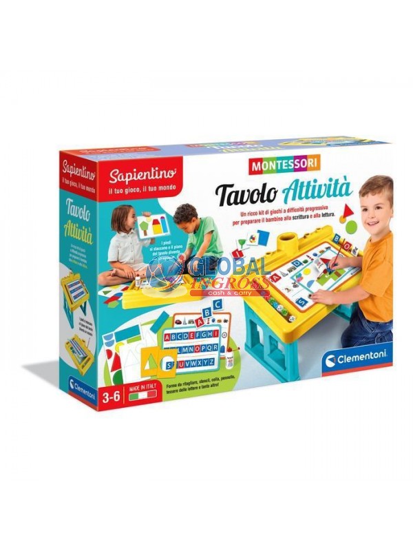 MONTESSORI - TAVOLO ATTIVITA'.