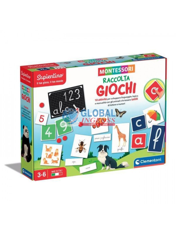 MONTESSORI - RACCOLTA GIOCHI.