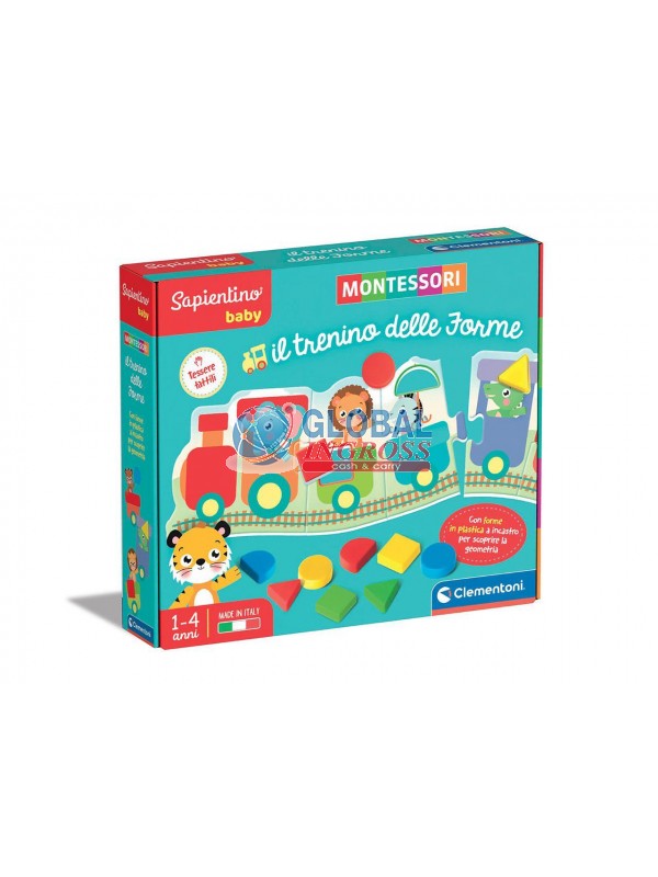 MONTESSORI - TRENINO DELLE FORME.