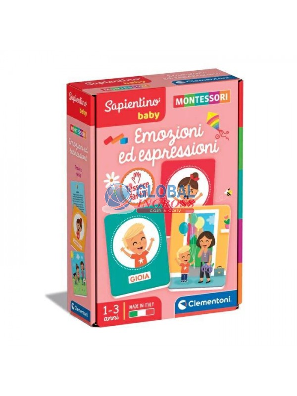 MONTESSORI BABY - CARD EMOZIONI ED ESPRESSIONI