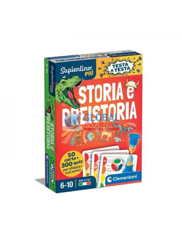 SAPIENTINO PIU' CARTE STORIA E PREISTORIA