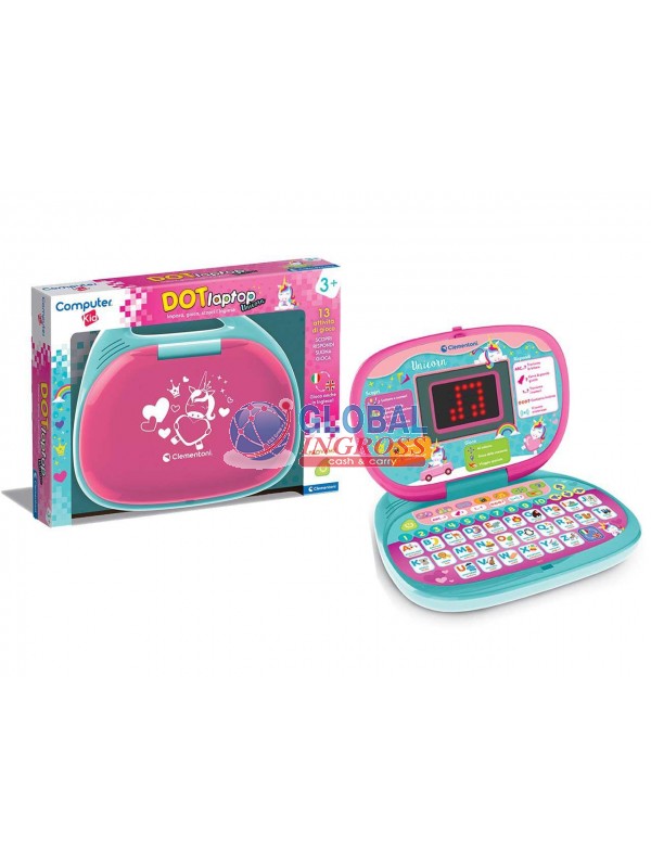 COMPUTER LAPTOP 3+ UNICORN ROSA LED