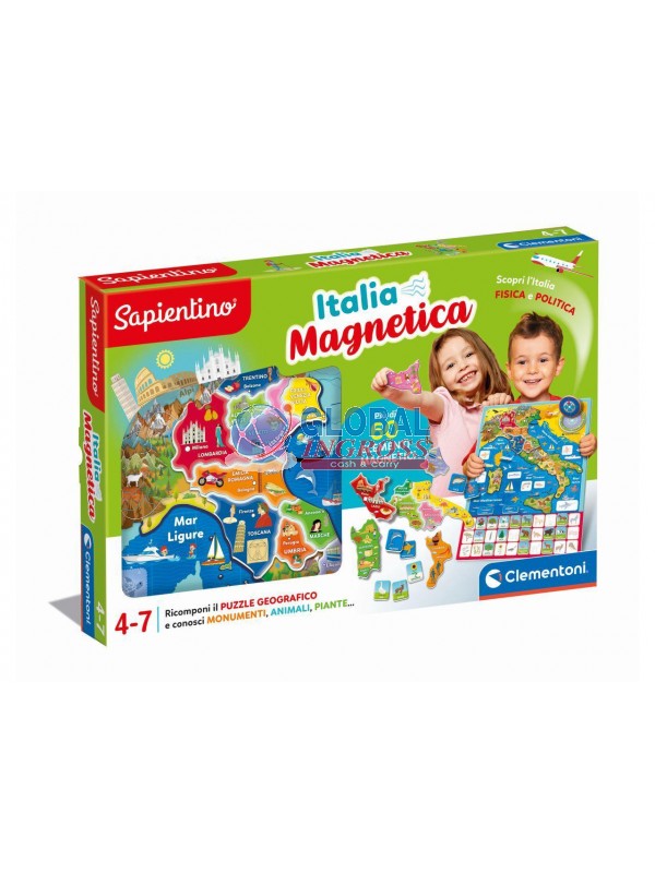 GEO PUZZLE MAGNETICO DELL'ITALIA