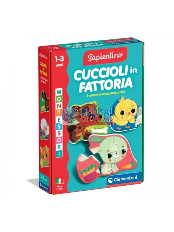 SAPIENTINO CUCCIOLI IN FATTORIA MONTESSORI