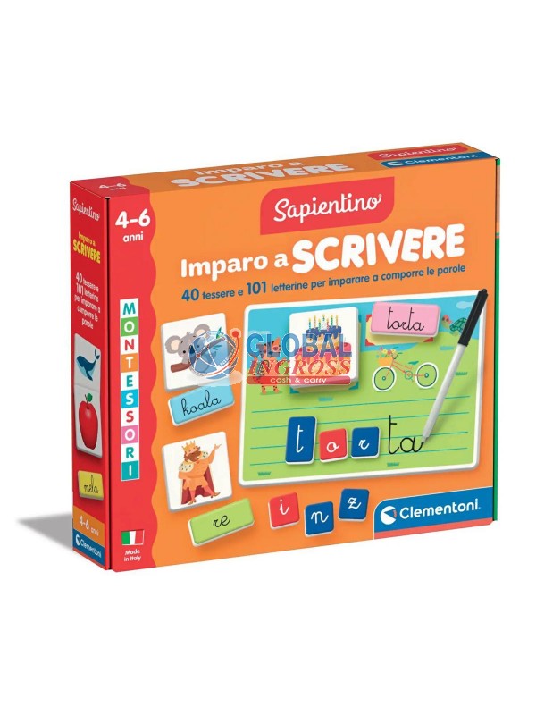 MONTESSORI - IMPARO A SCRIVERE