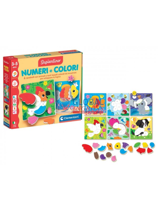 SAPIENTINO LOGIC - NUMERI E COLORI