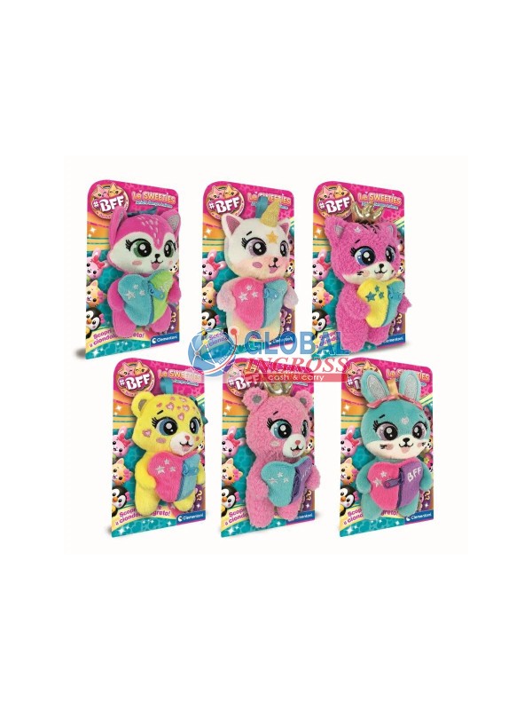 BFF POCKET PLUSH C/PORTACHIAVI modelli ass.