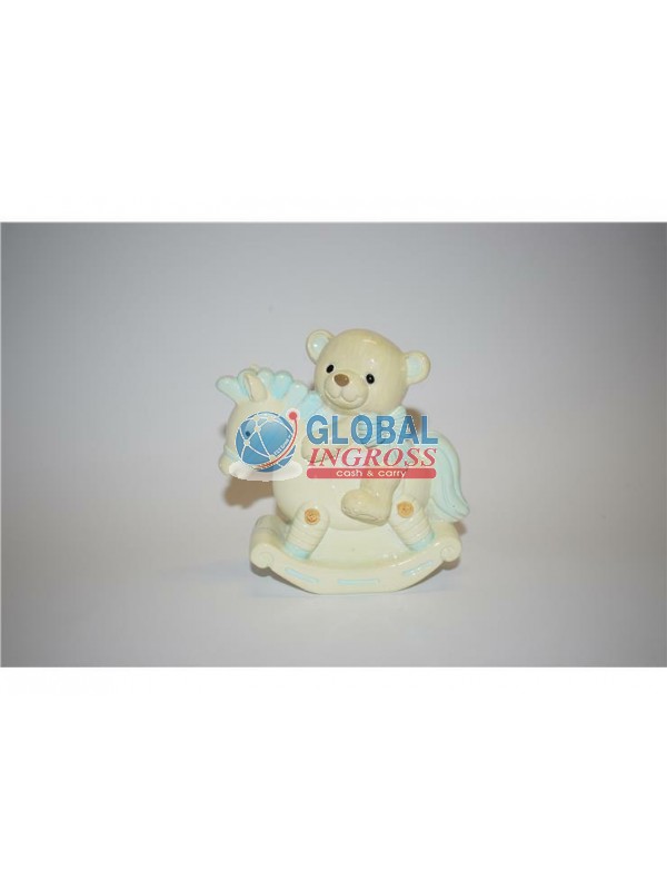 SALVADANAIO ORSETTO CELESTE