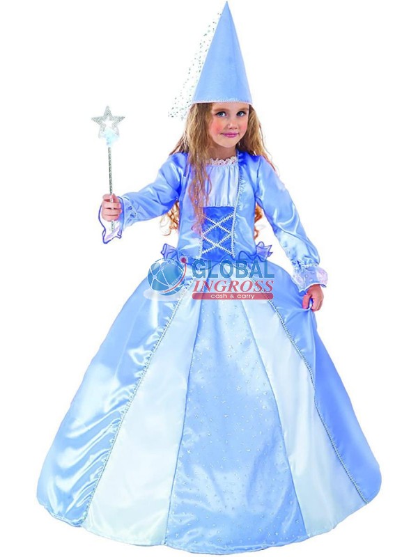 COSTUME FATINA AZZURRA 6-8 ANNI