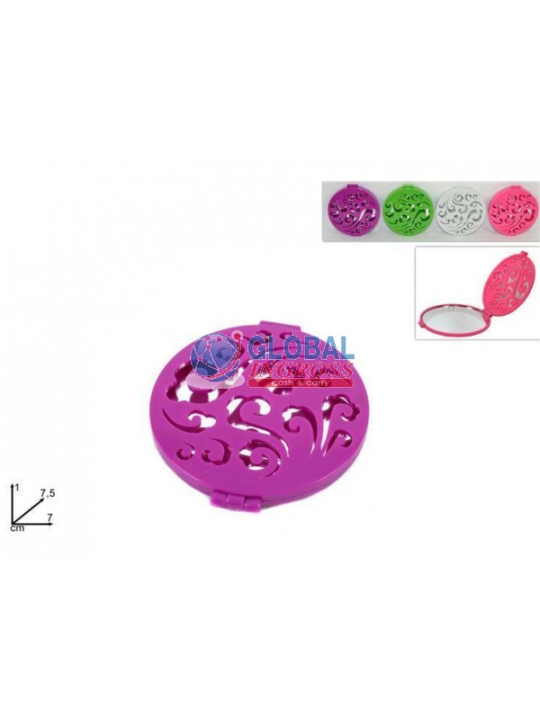 SPECCHIETTO TONDO COLORATO