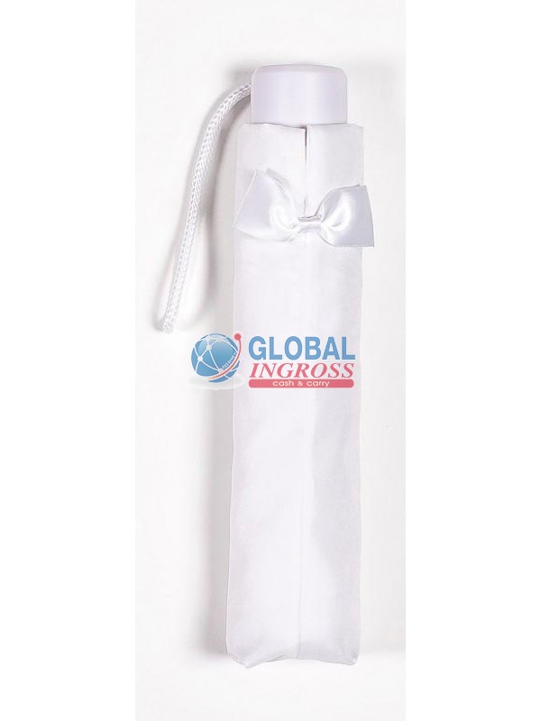 OMBRELLO MINI BIANCO C/FIOCCO