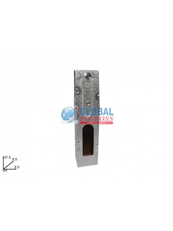 BOX P/BOTTIGLIA CERCHI SILVER