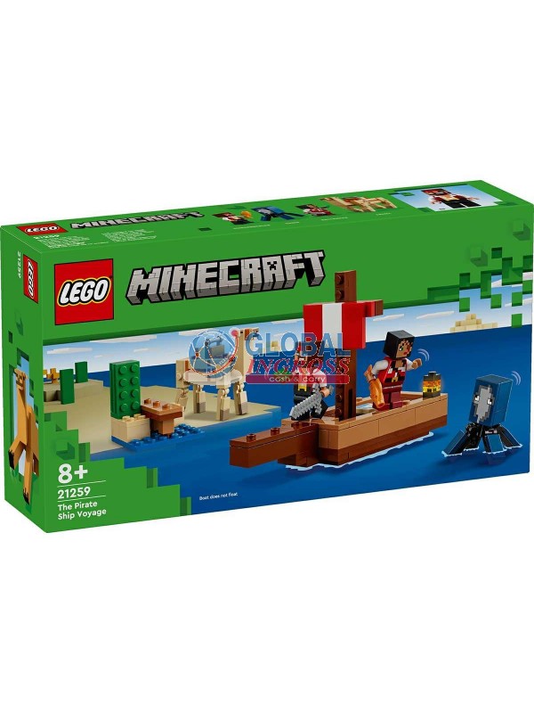 LEGO MINECRAFT VIAGGIO DEL GALEONE DEI PIRATI