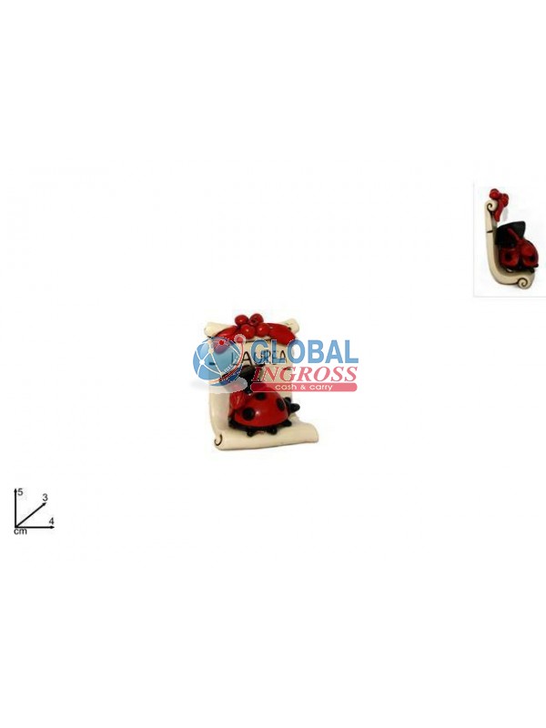 PERGAMENA LAUREA C/COCCINELLA