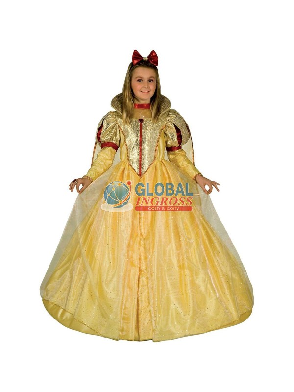 COSTUME BIANCANEVE PRINCIPESSA 4-5