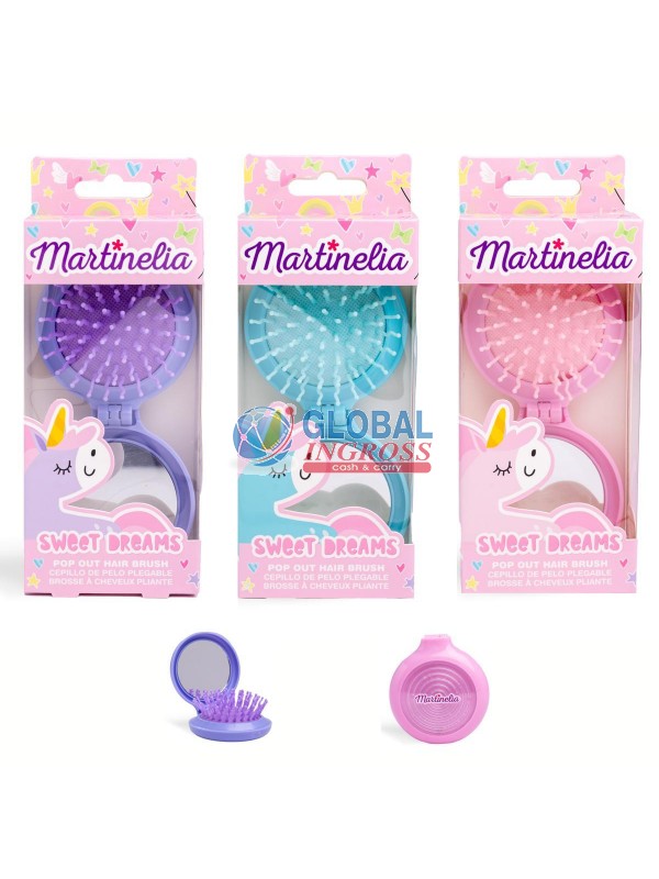 SPAZZOLA RICHIUDIBILE CON SPECCHIO COL.ASS.