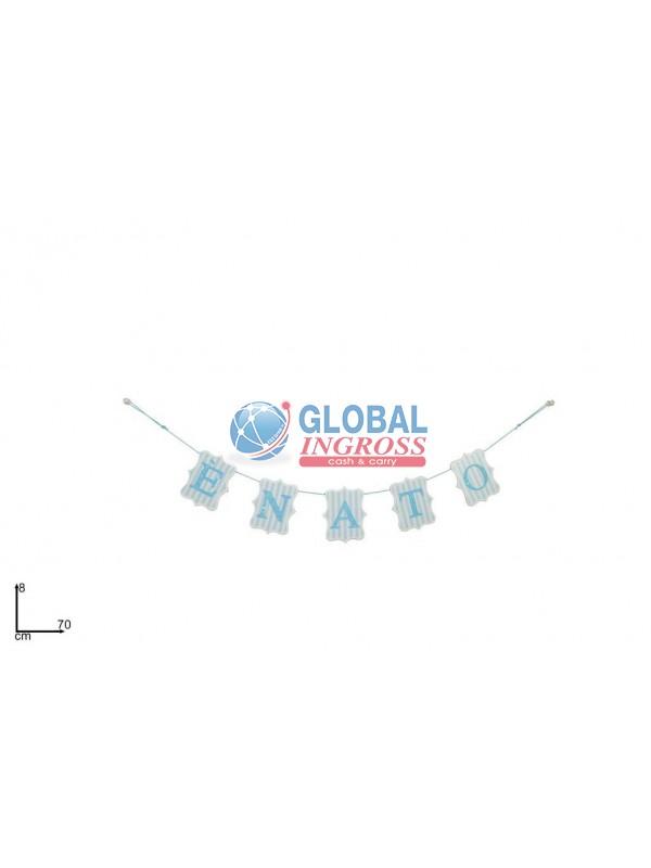 SCRITTA LEGNO E' NATO