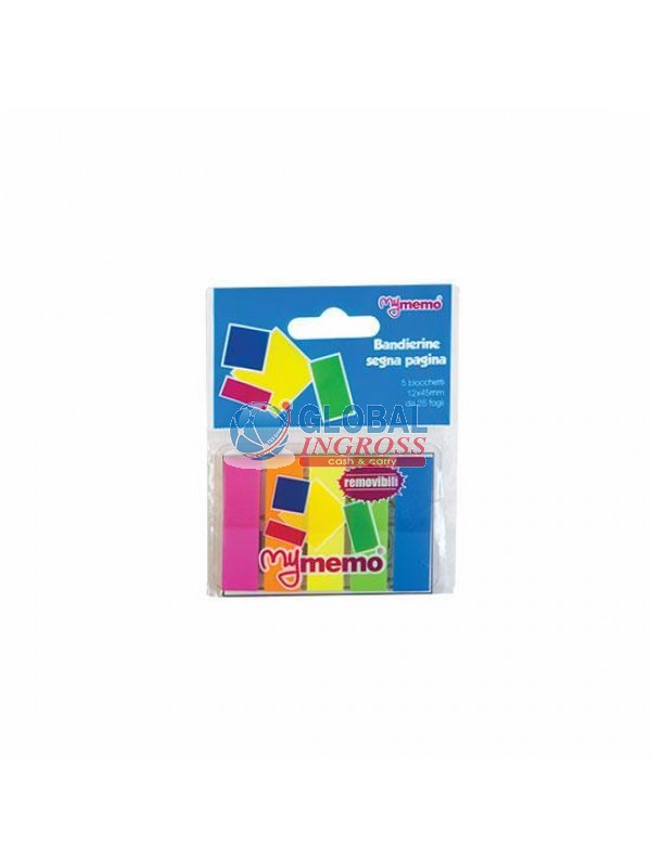 SEGNAPAGINA BANDIERINE PPL 12x45mm