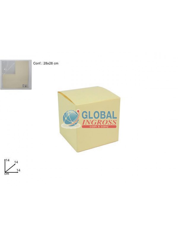 SCATOLA BOMBONIERA 14x14x14