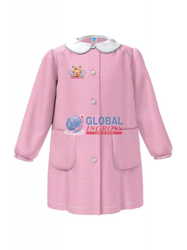 GREMBIULE ASILO ROSA 60APE 5anni